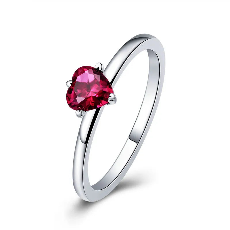 JEW037R
Authentic 100% 925 Sterling Silver Ring Love Heart Ring Original - Klixstore