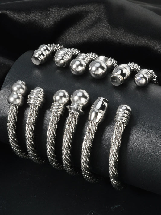 Wire Knot Cuff Bracelet