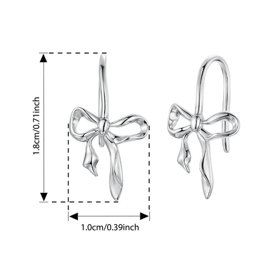 Bowknot Hook Earrings