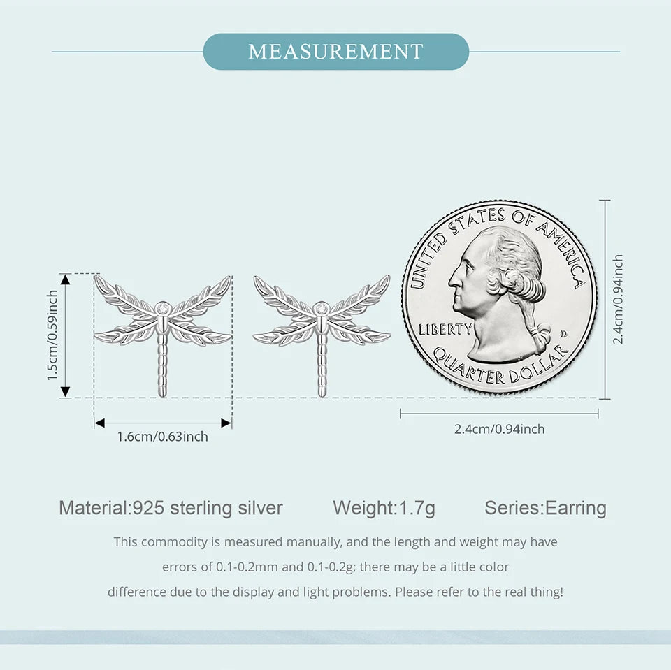 Wings CZ Earrings