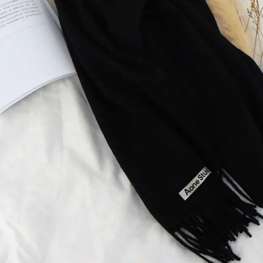 Luxury 100% Wool Women's Winter Scarf