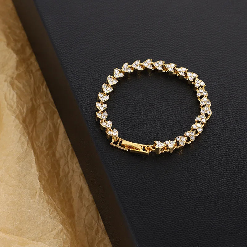 Micro Set Zircon Bangle