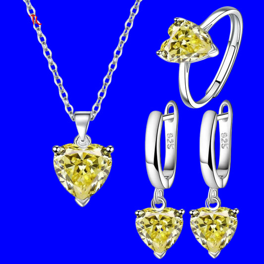 Love Heart Wedding Accessories Sets