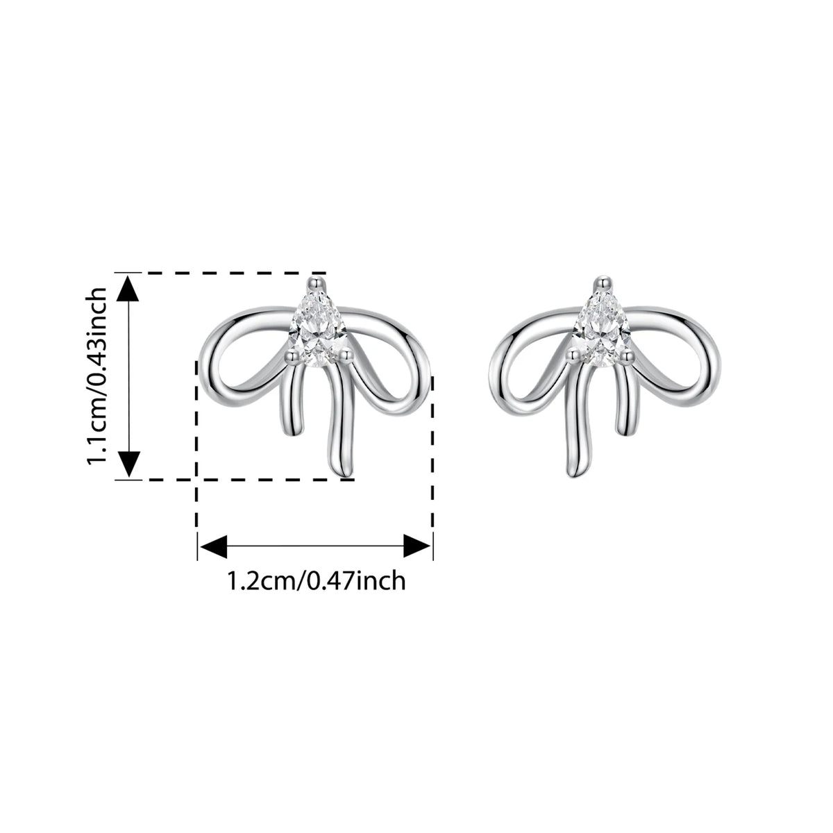 Bowknot Hook Earrings