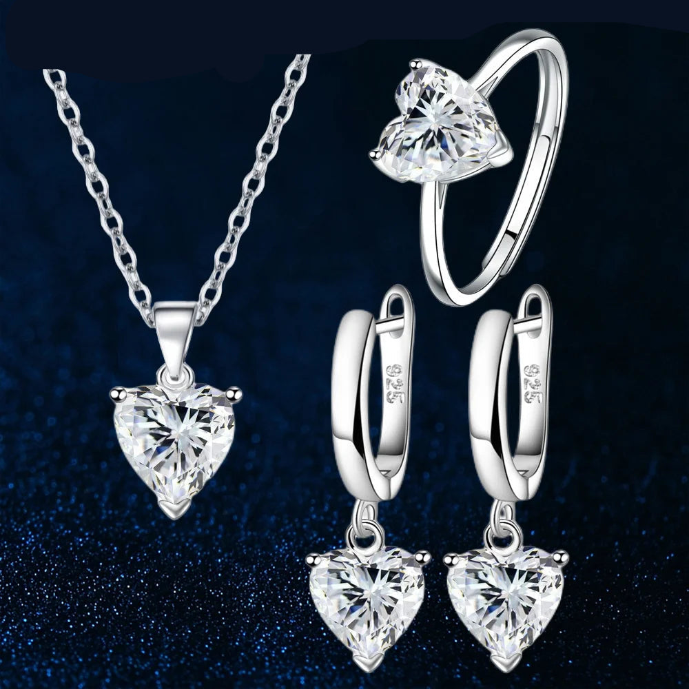 Love Heart Wedding Accessories Sets