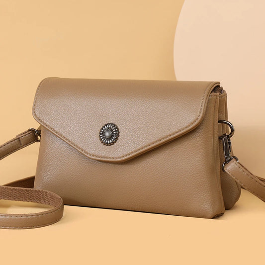 High-Quality PU Leather Crossbody Shoulder Bag
