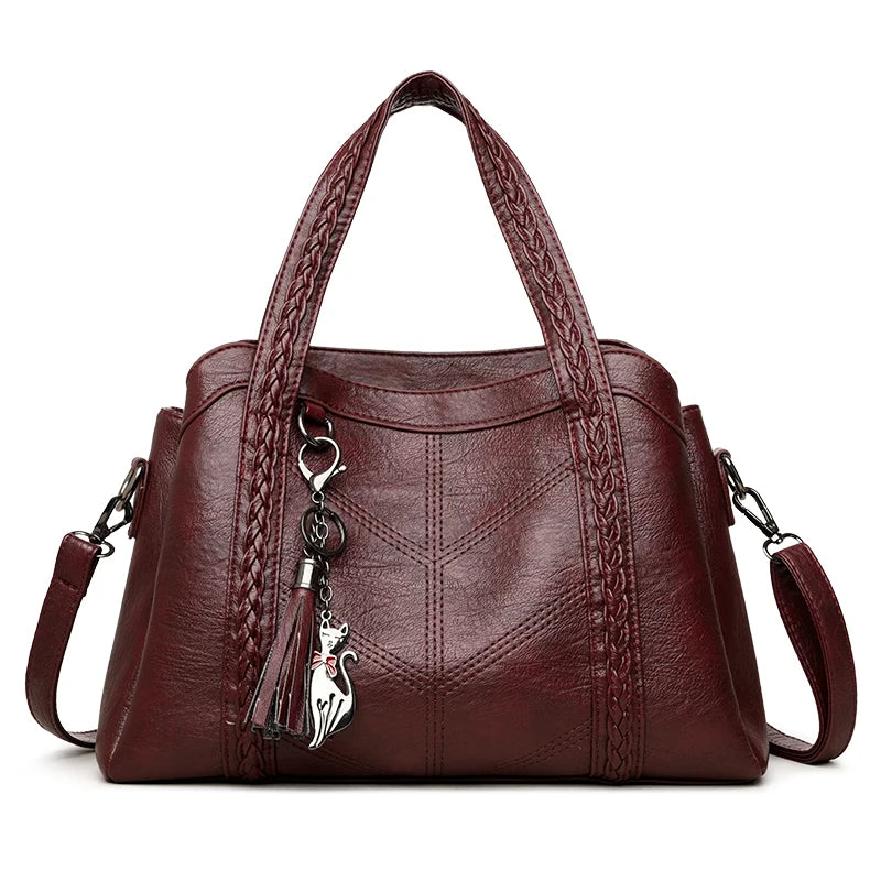 Women's PU Leather Multiway Handbag