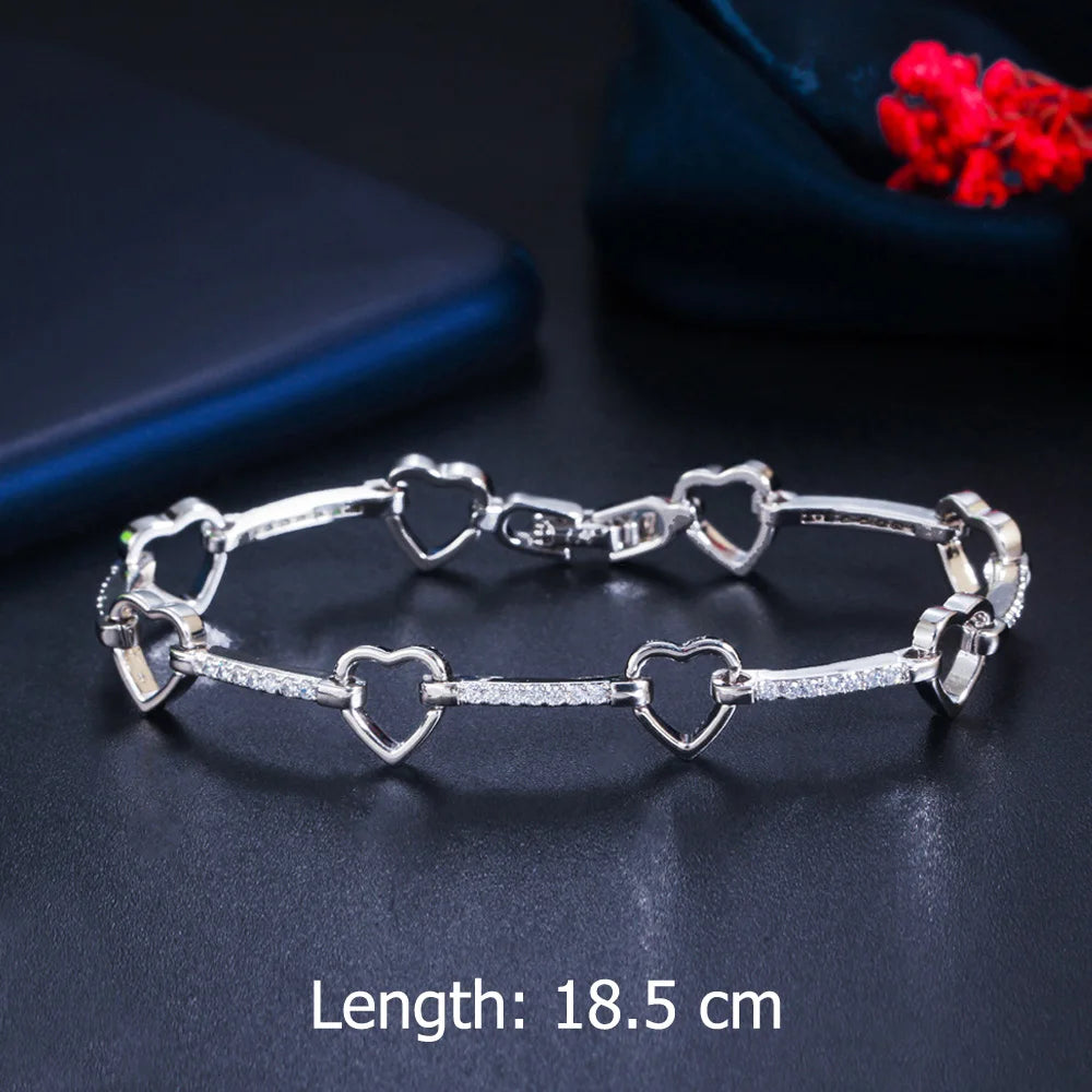 Elephant Charm Link Bracelet