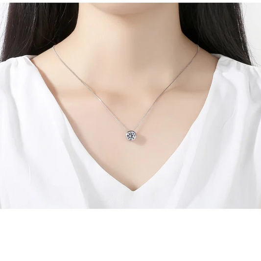 Elegant Pendant & Stud Earrings in 9 Vibrant Colors