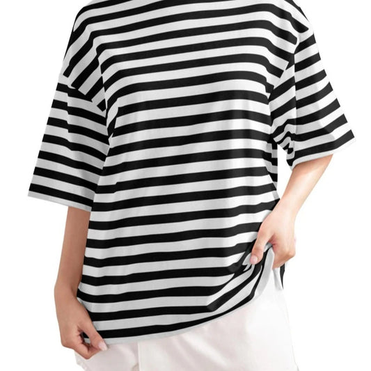 Tops Color Block Short Sleeve