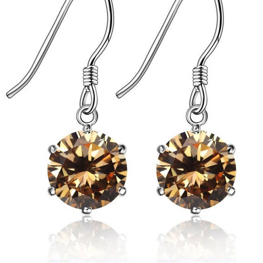 925 Sterling Silver Wedding Earrings for Women