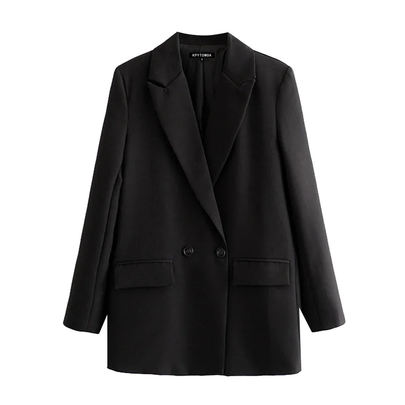 Women’s Double-Breasted  Office Blazer