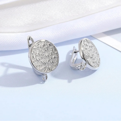 925 Sterling Silver Earring Findings for DIY Jewelry