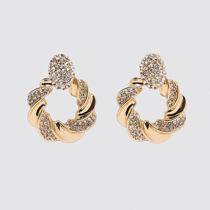 Elegant Fashion Statement Drop Earrings