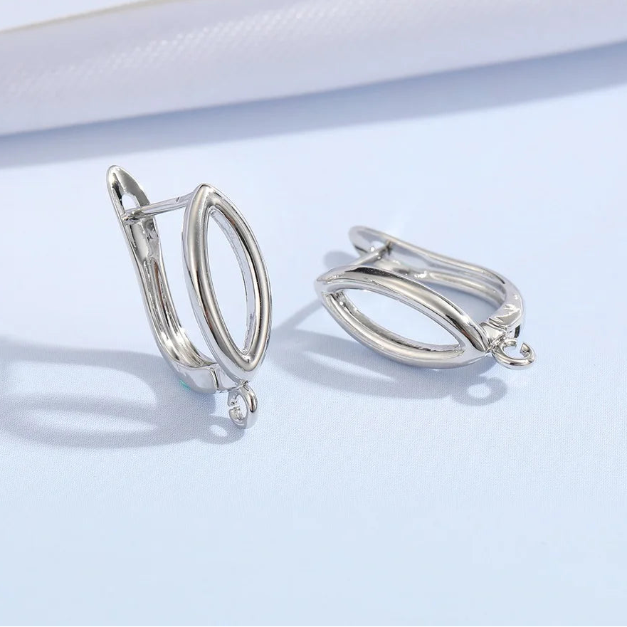 925 Sterling Silver Earring Findings for DIY Jewelry