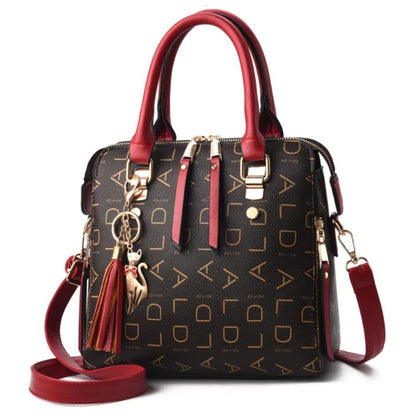 Women's Tassel Top Handle Handbag