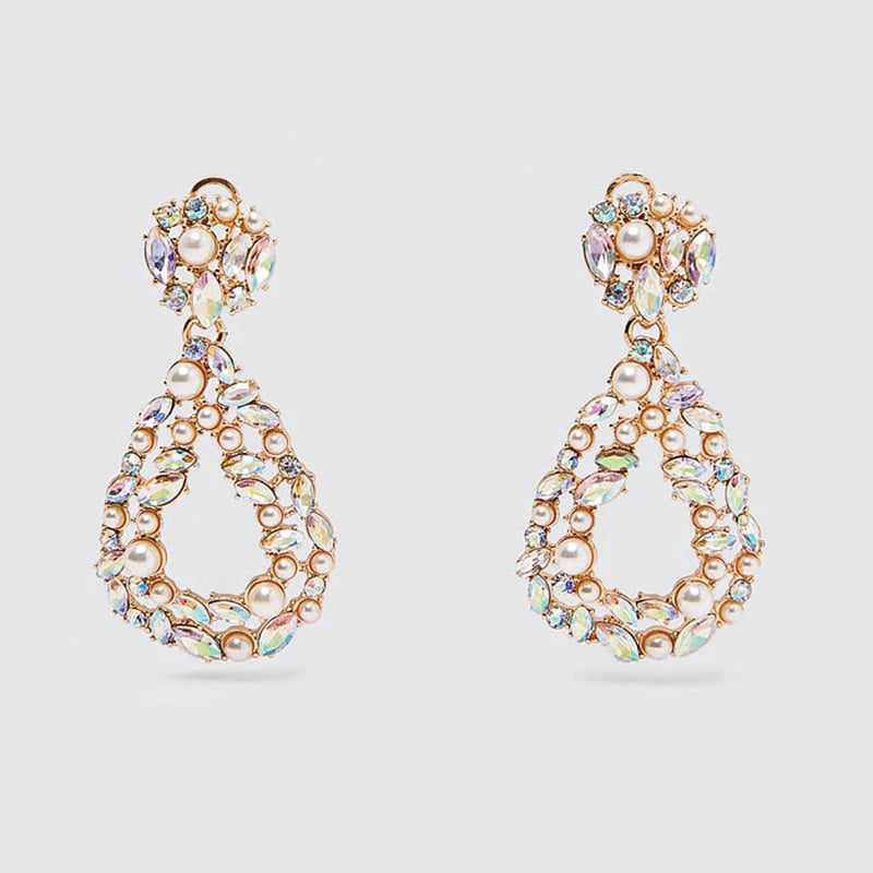 Elegant Fashion Statement Drop Earrings