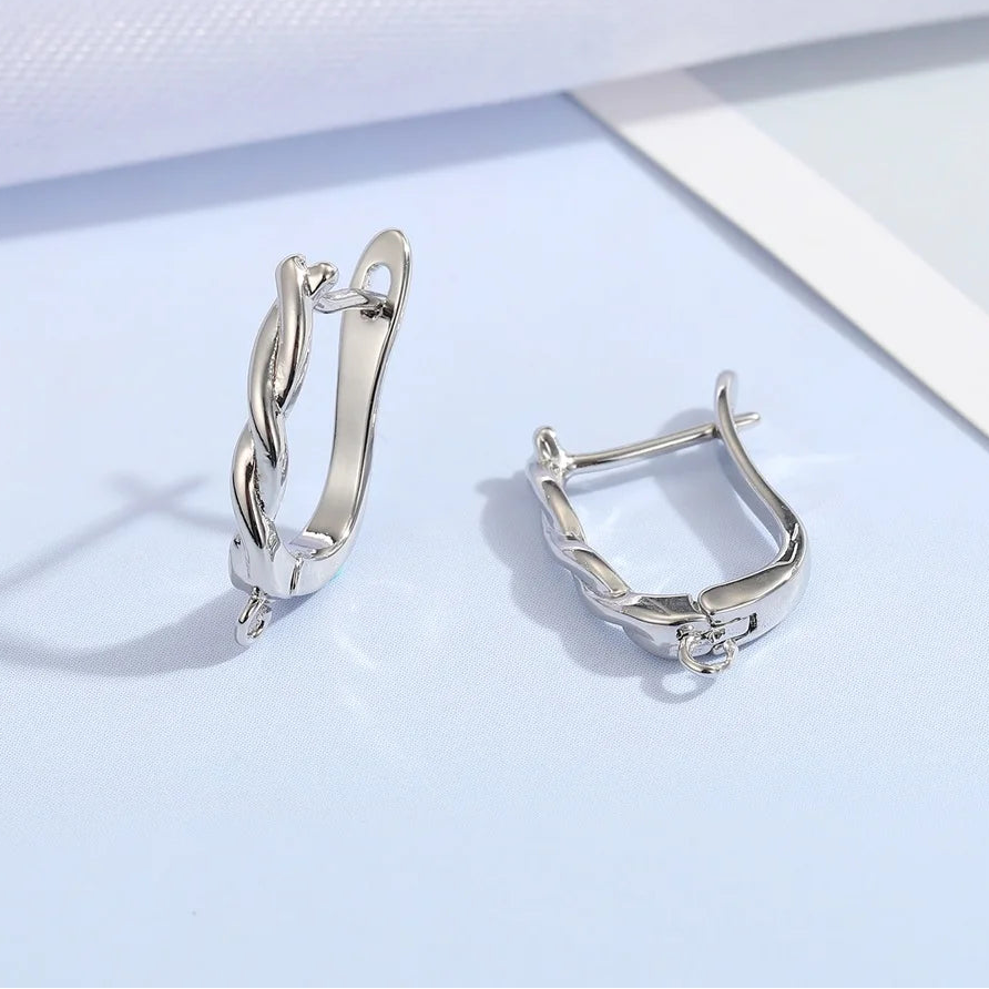 925 Sterling Silver Earring Findings for DIY Jewelry