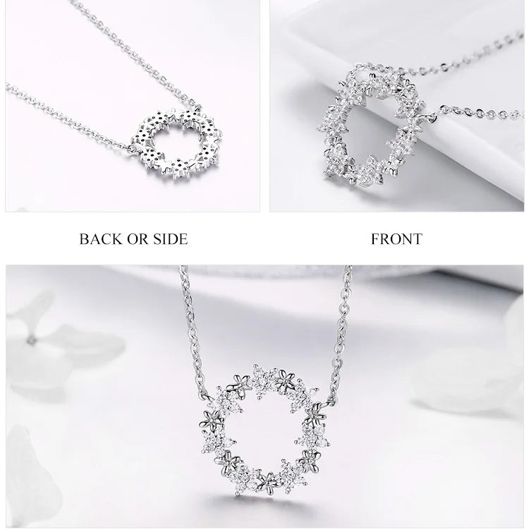 Shining Star Round  Necklaces