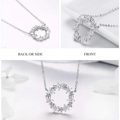 Shining Star Round  Necklaces