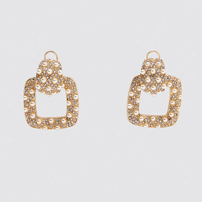 Elegant Fashion Statement Drop Earrings