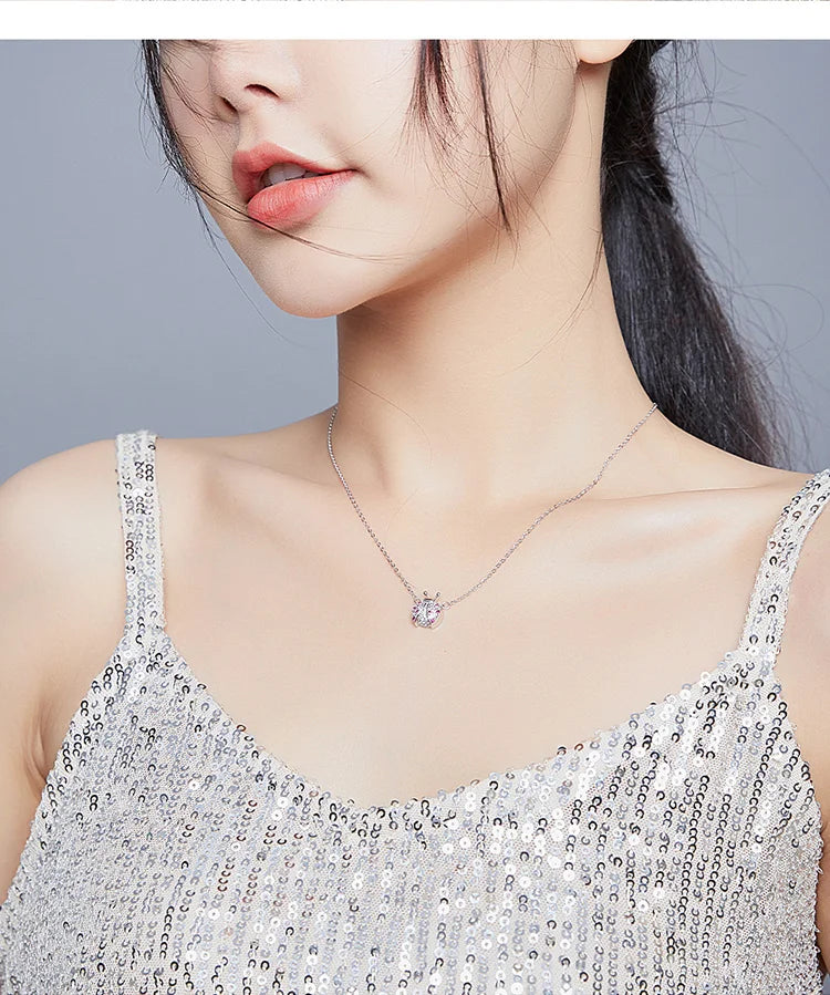 Ladybug Insect Chain Necklace