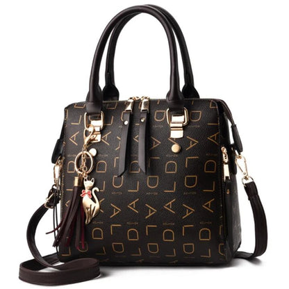 Women's Tassel Top Handle Handbag