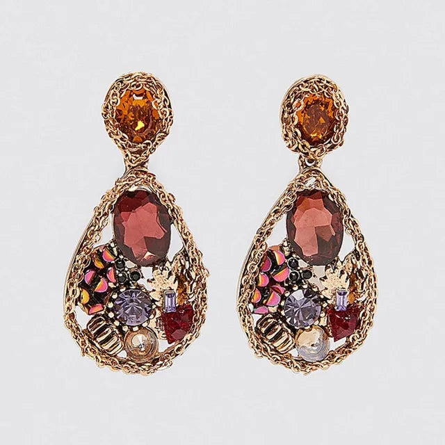 Elegant Fashion Statement Drop Earrings