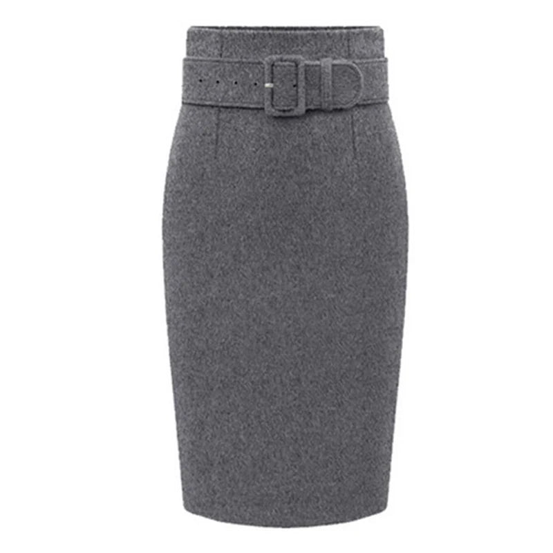 Women's High Waist Pencil Skirt 2025