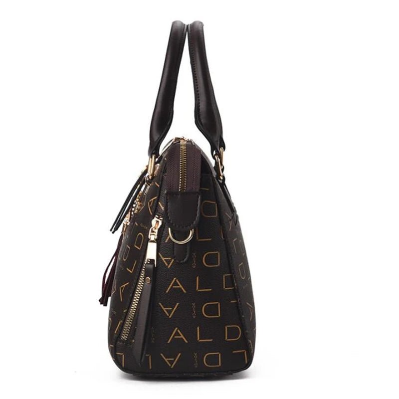 Women's Tassel Top Handle Handbag