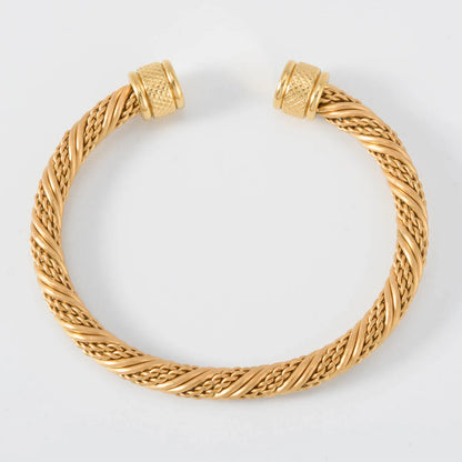 Wire Knot Cuff Bracelet