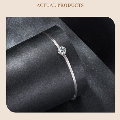 Flower Buds Moissanite Bracelet