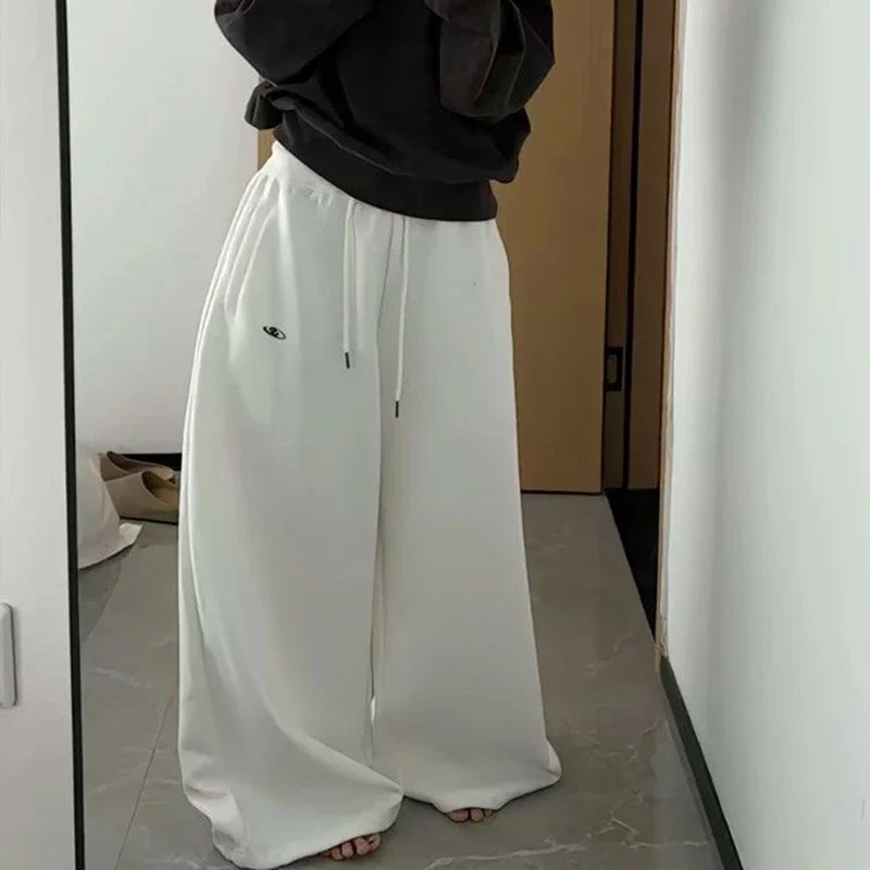 Y2K Vintage Baggy Wide Leg Sweatpants for Women