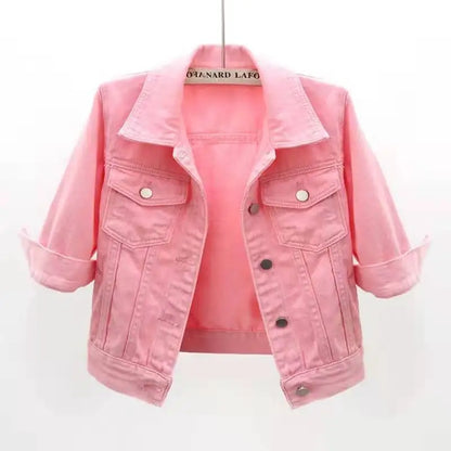 Short Denim Jacket for Women