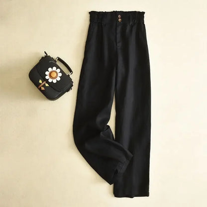 High Waist Wide Leg Pants for Women