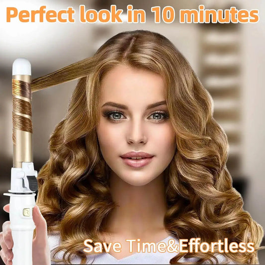 Rotating Ceramic Curling Iron 28mm for Big Waves