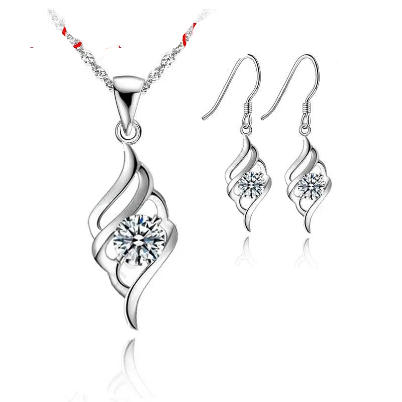 Shinning Crystal Hoop Sets