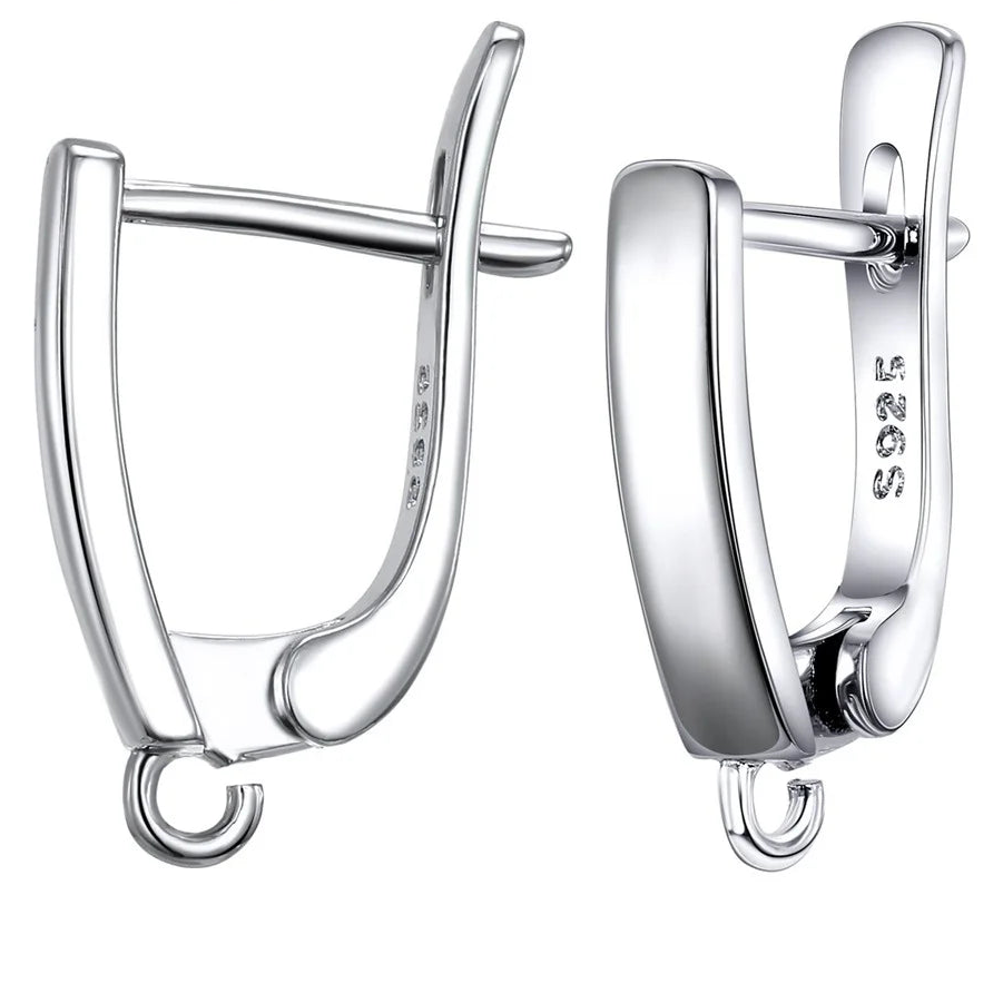 925 Sterling Silver Earring Findings for DIY Jewelry