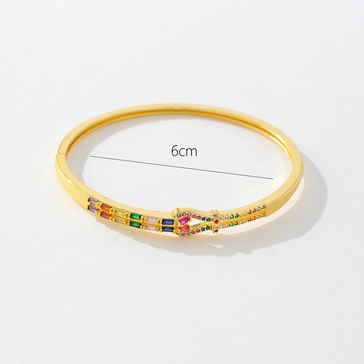 Micro Inlaid Zircon Bangle