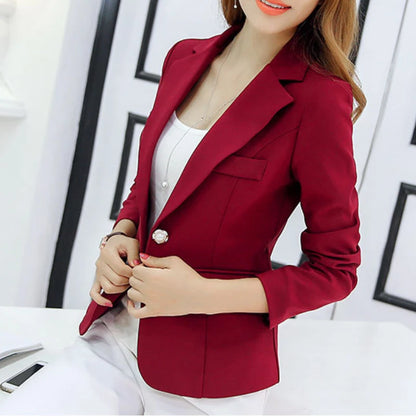 Women’s Slim Formal Office Blazer