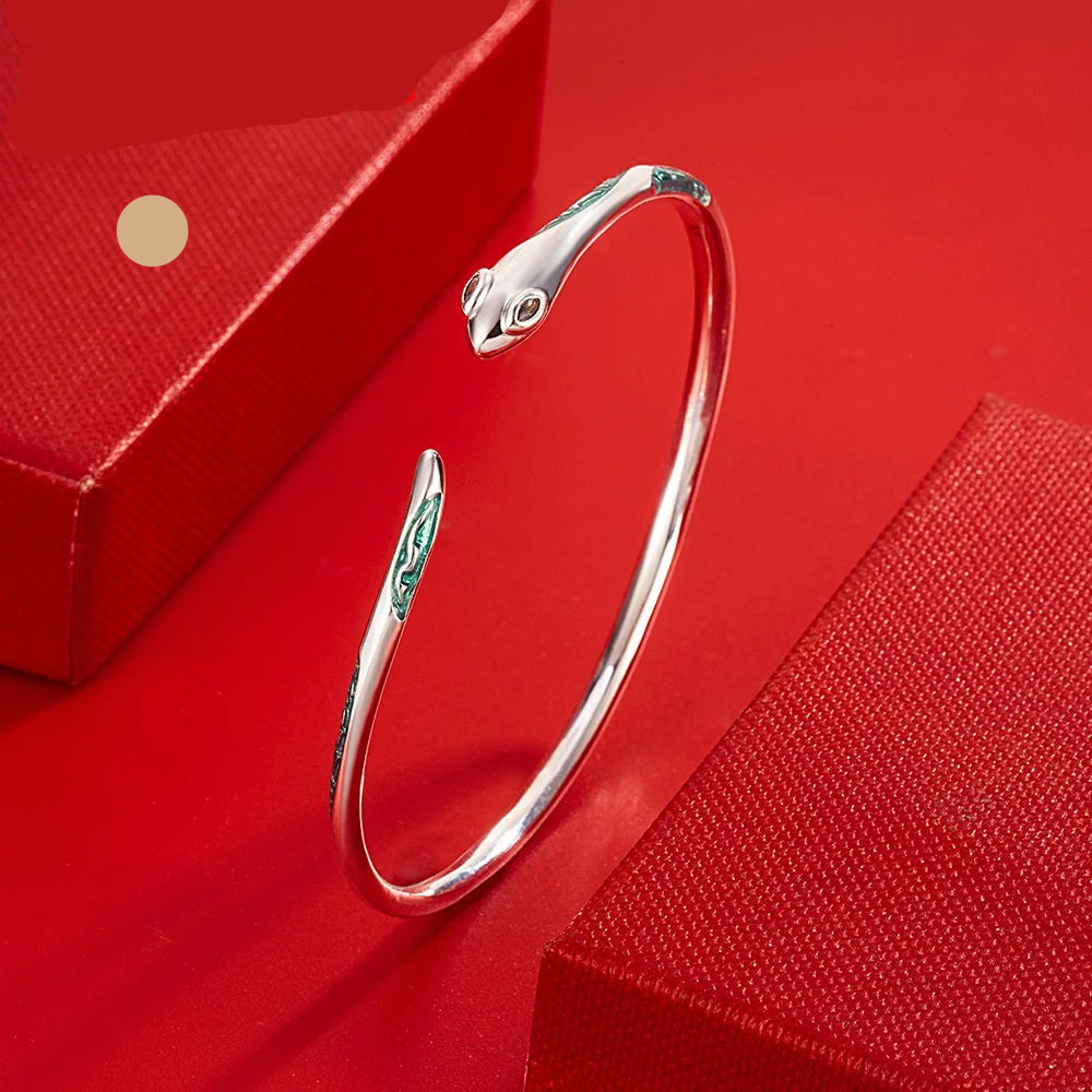 Silver Snake Bracelet