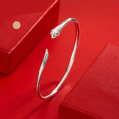 Silver Snake Bracelet