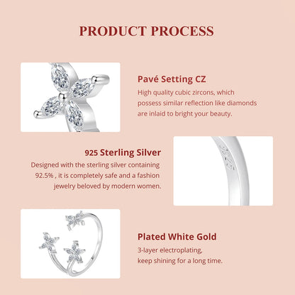 Autumn Leaves Open Ring