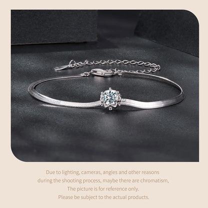 Flower Buds Moissanite Bracelet