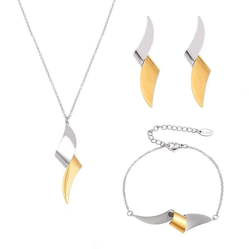 Aesthetic Tiny Chain Jewelry Set for Women