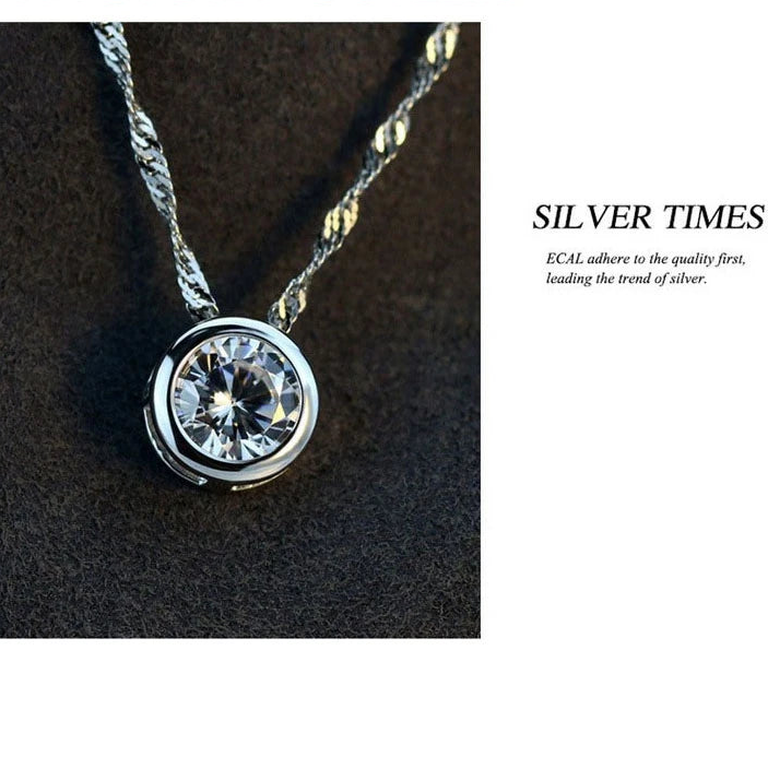 Elegant 925 Sterling Silver CZ Jewelry Set – Perfect for Bridal & Anniversary