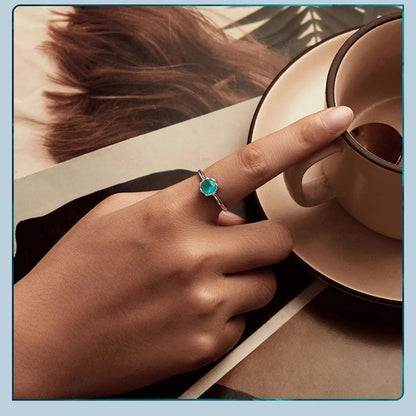 JEW008R    925 Sterling Silver Cute Flower Adjustable Ring, Gold Plated - Klixstore