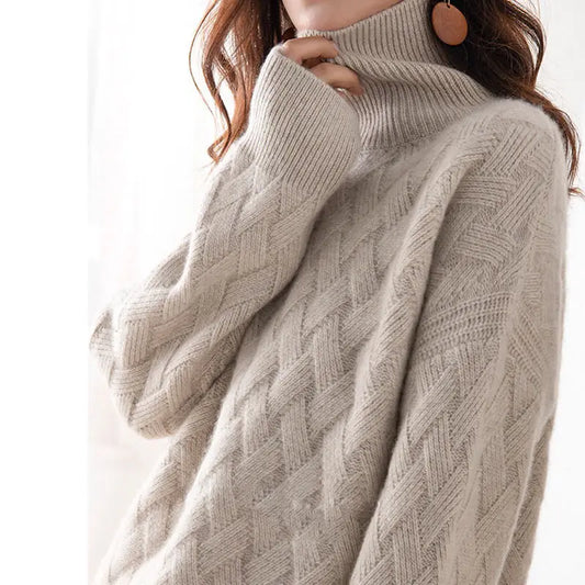 Oversized Cashmere Winter Sweater for Women