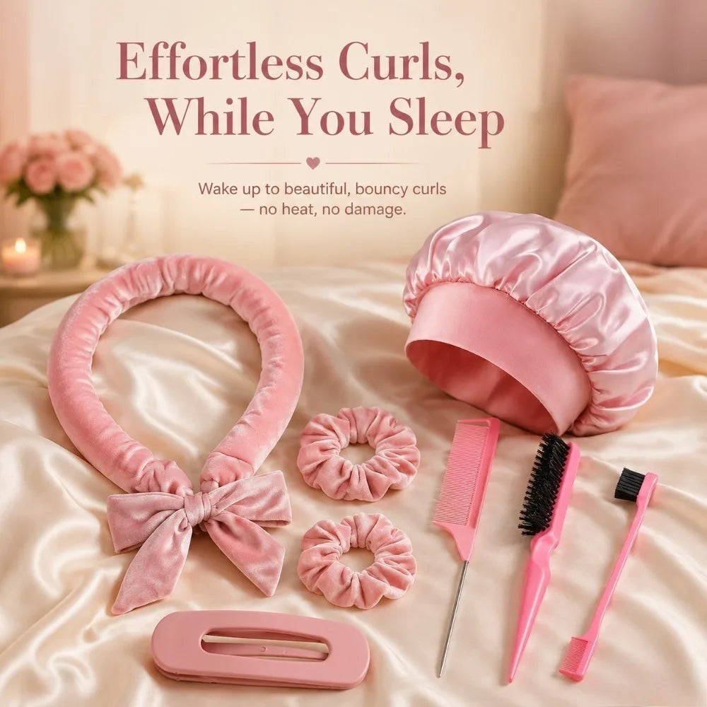 Heatless Curling Set