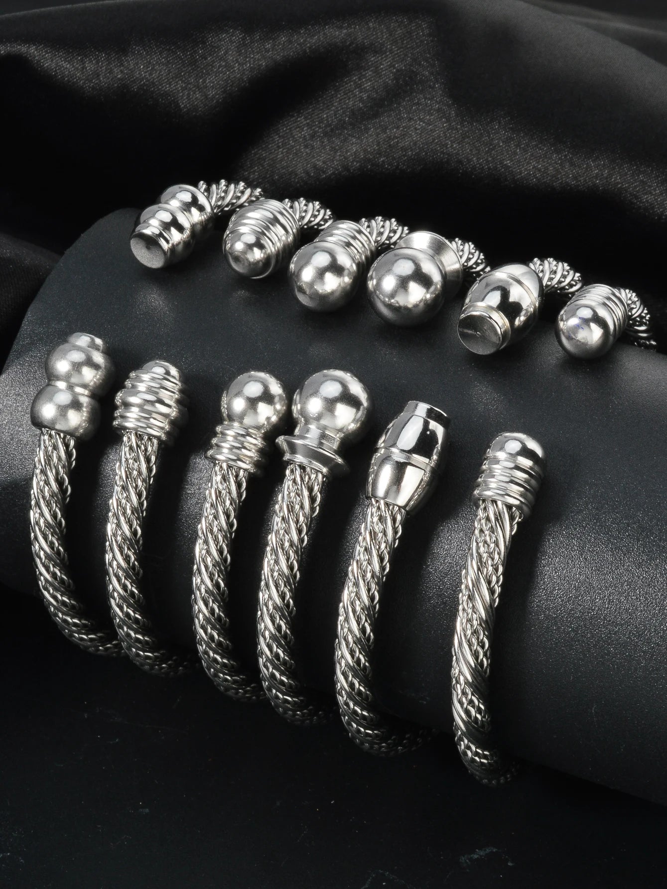 Wire Knot Cuff Bracelet